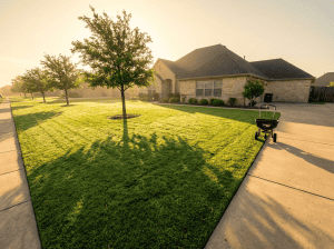 Fertilizing Lawn in Springtime
